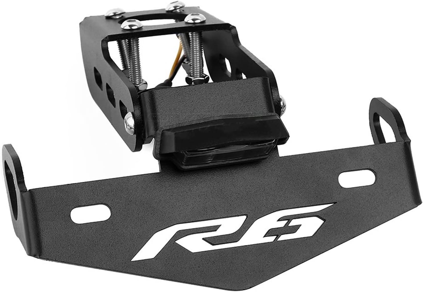 License Protector Bracket License Plate Holder Light for Yamaha YZF R6 YZFR6 2006 2007 2008 2009-2015 2016 Motorcycle Accessories Tail Tidy Fender Eliminator YZF-R6
