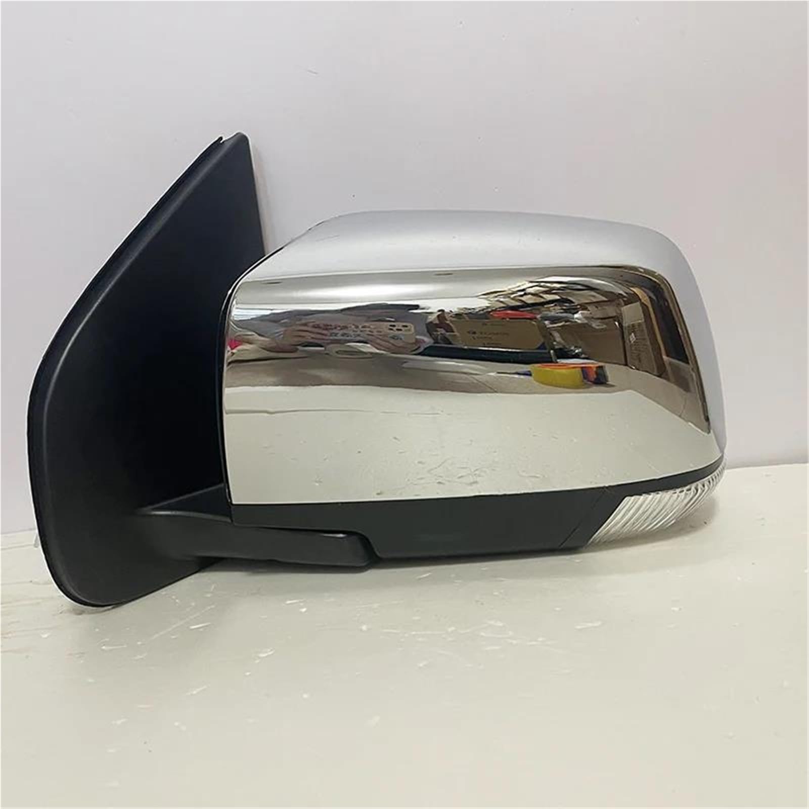 Rétroviseurs extérieurs auto Rétroviseur Voiture Pour ISUZU Pour D-MAX 2012-2019 Avec Clignotants Rabattable Chauffage Et Réglage Lentille Ensemble rétroviseur(Chrome,10Wire L)