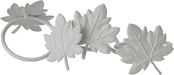 Vern Yip by SKL Home Harvest Otomi Napkin Ring 4-Pack,Gold