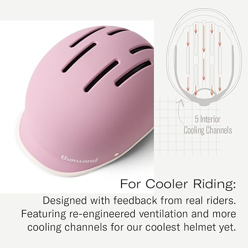 Miniatura 53 de Thousand Heritage 2.0 - Casco de bicicleta para adultos; el casco de ciclismo retro de perfil bajo original certificado de seguridad para bicicleta