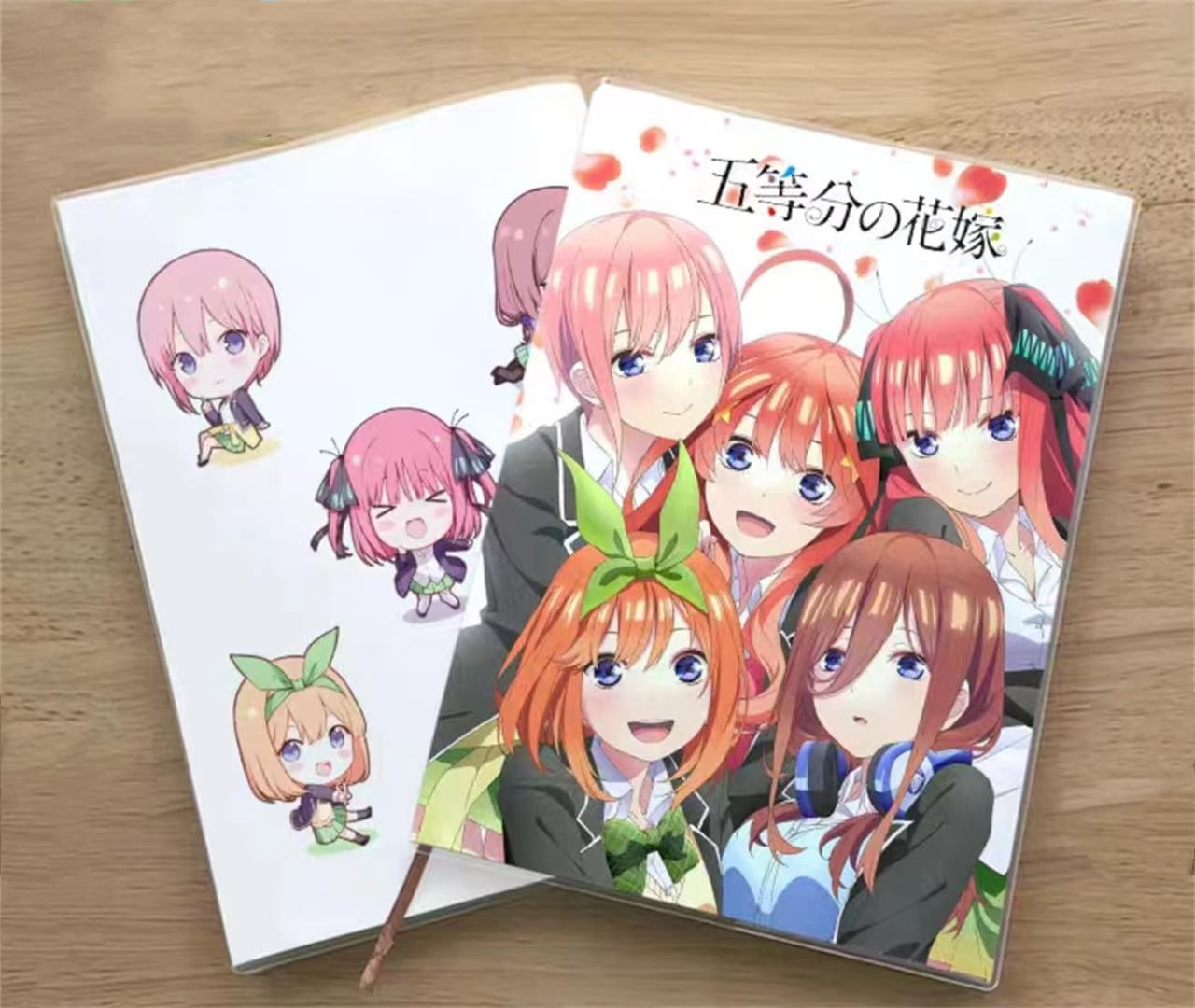 Amazon.co.jp: 五等分の花嫁 ノート 中野一花 二乃 三玖 四葉 五月