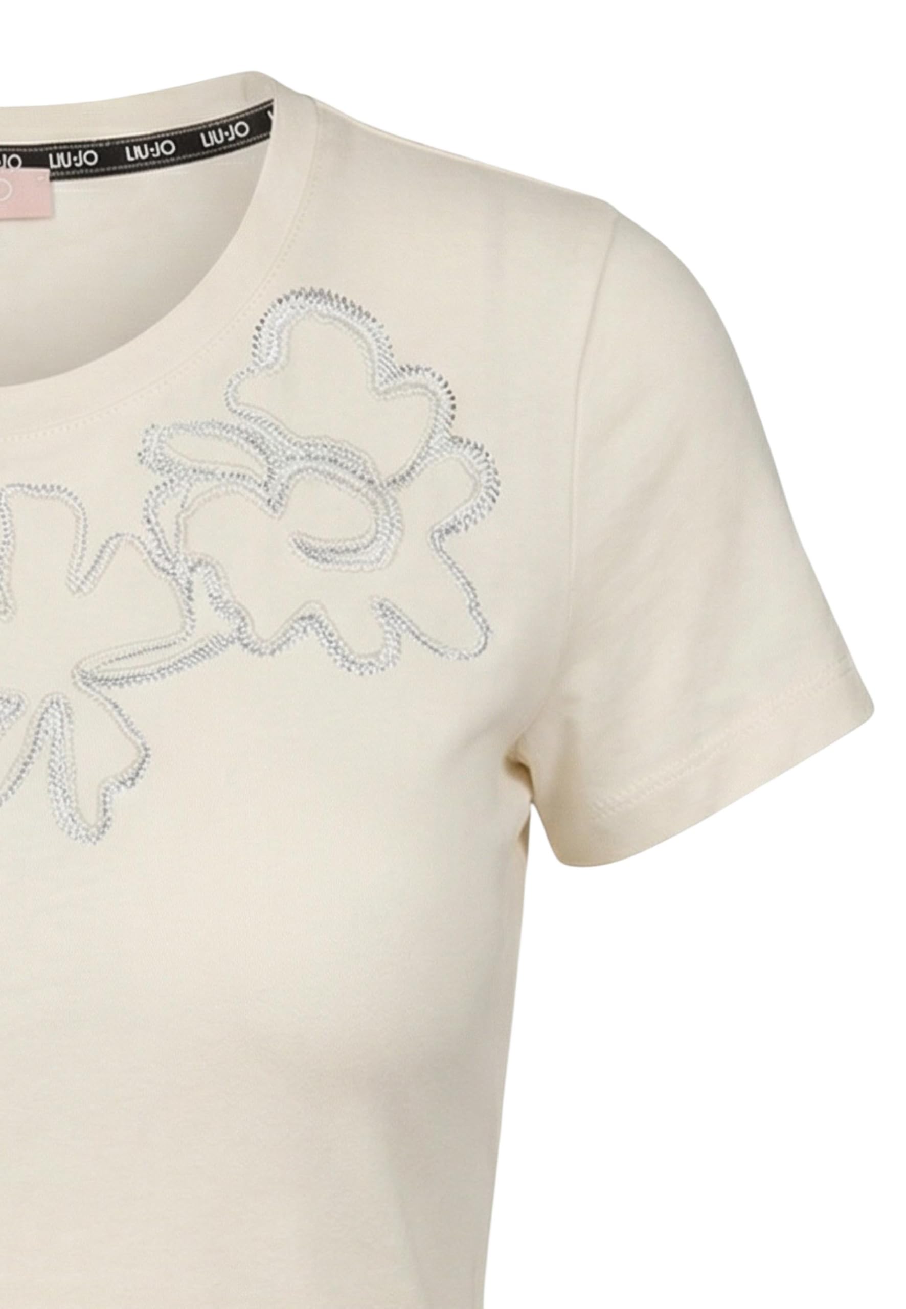 Liu Jo T-Shirt Maniche Corte ECS Moda TA6155 JS923 Bianco