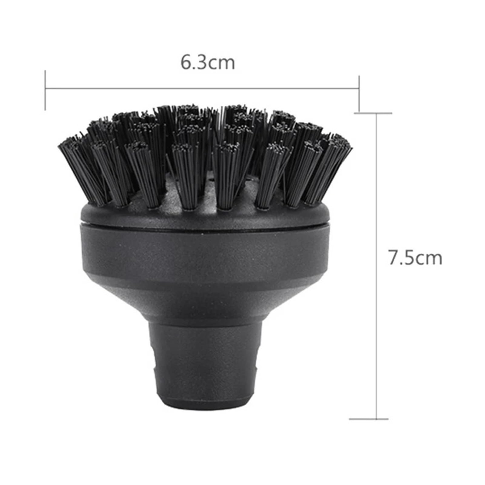 Compatible avec Les Accessoires de Nettoyeur à Vapeur portatif Karcher SC3 SC1 SC2, buse puissante SC4 SC5, tête de Brosse SC7 CTK10, Brosse Ronde