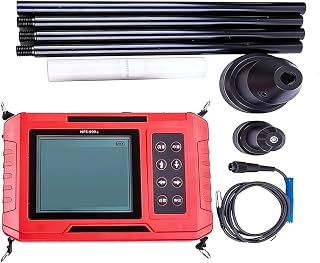 Slab Thickness Gauge Concrete Floor Thickness Tester Nonmetallic Plate Thickness Meter For Measuring Concrete,Rock,Glass,Etc With Range 10~1000mm Accuracy ±1/±3mm Data Storage USB Interface