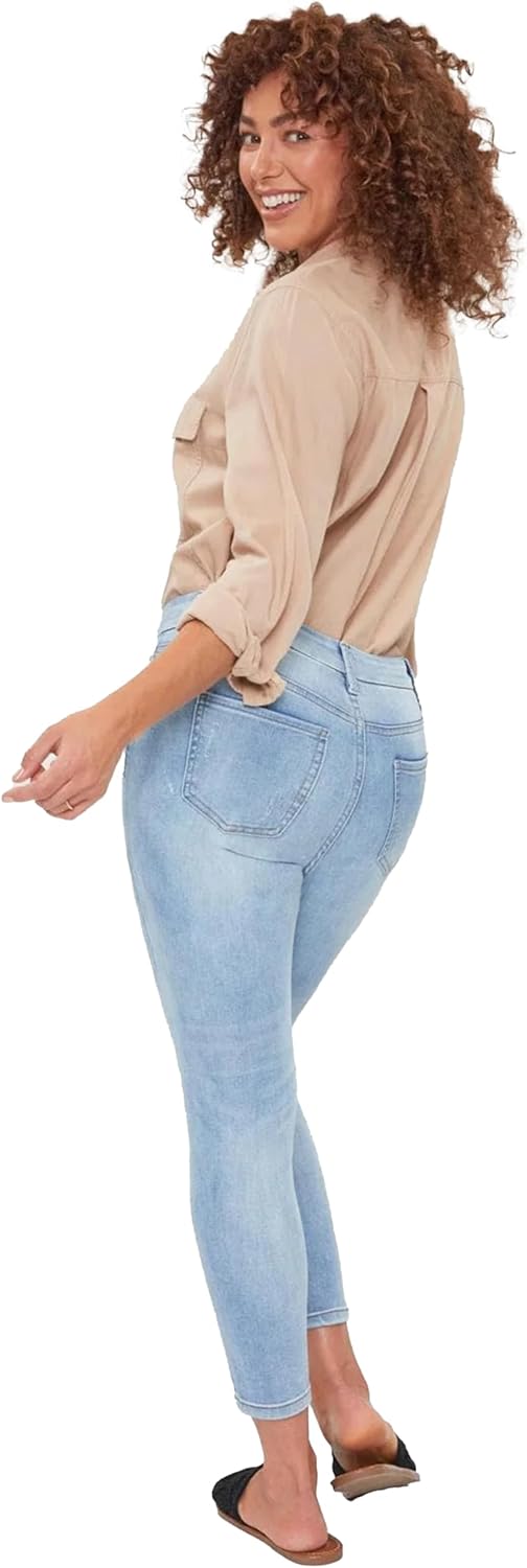 Royalty for Me Womens Royalty for Me Women's Petite Curvy Fit High Rise Skinny Jean - Image 5