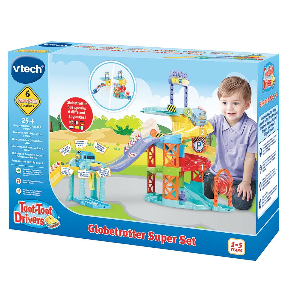 VTech Globetrotter Super Set TUT TUT BÓLIDOS