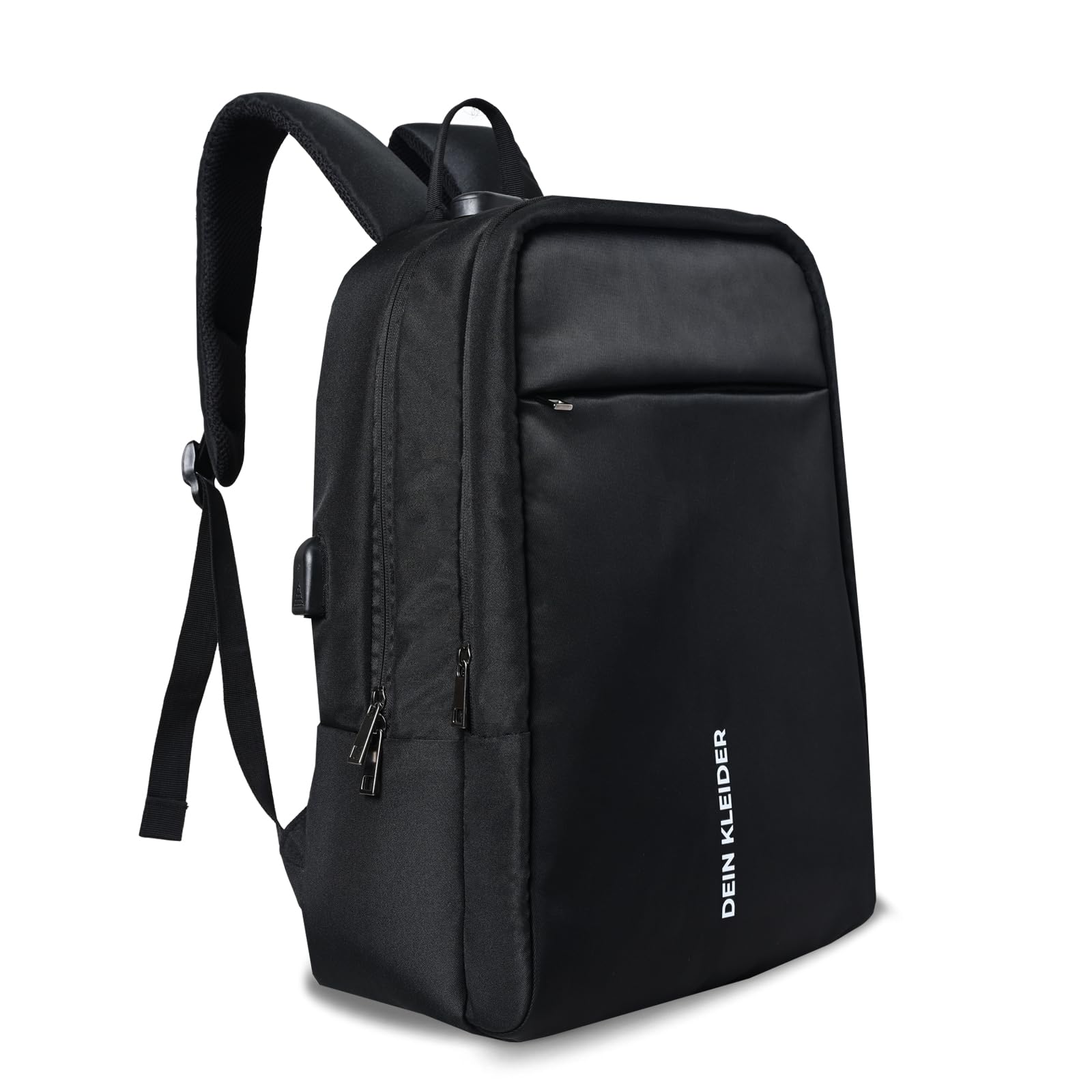 DEIN KLEIDER Genesis Tech Anti Theft Number Lock Backpack Bag with 15.6 Inch Laptop Compartment, USB Charging Port & Organizer Pocket for Men Women Boys Girls (Black) (B0D1KRDWMW) Amazon Price History, Amazon Price Tracker