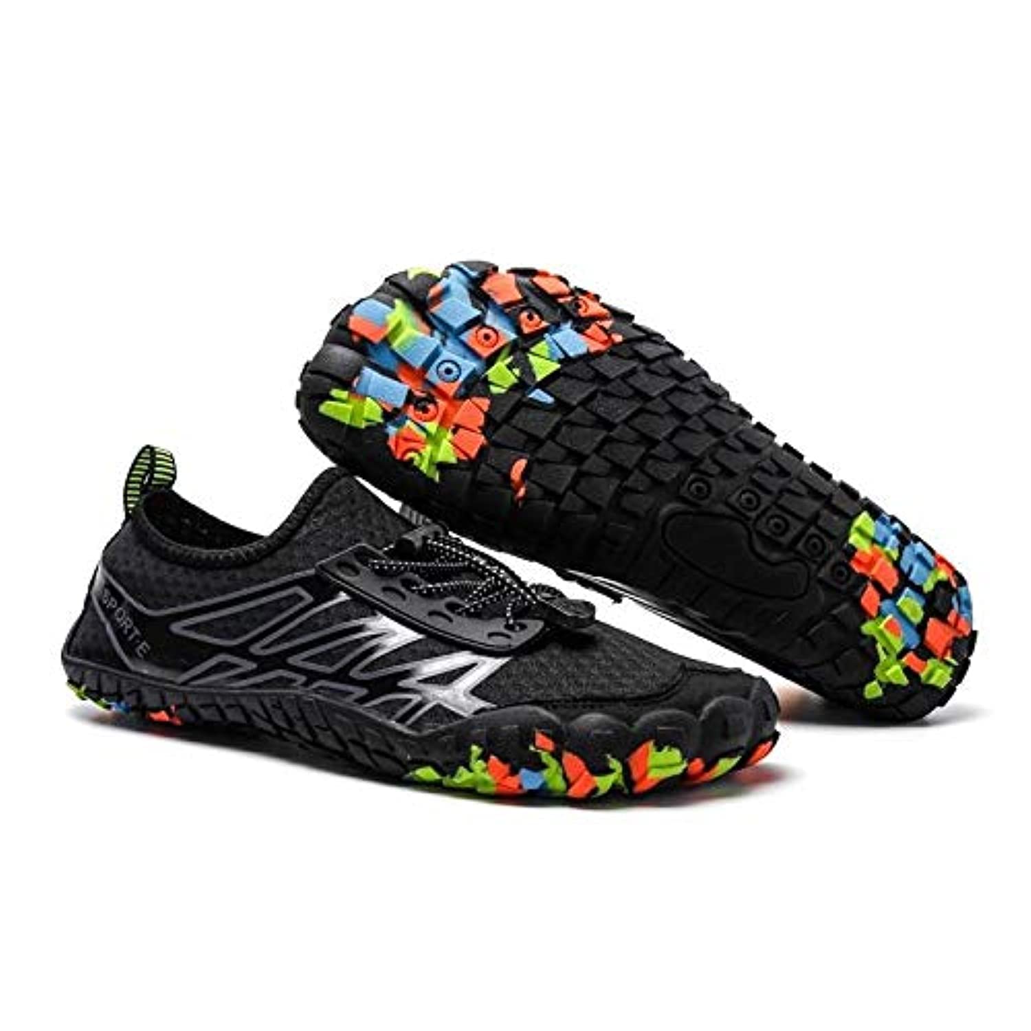 Summer Water Shoes Men Women Quick Drying Swim Surf Beach Pool Shoes Wide Toe Hiking Aqua Shoes