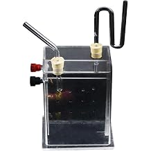 Water Electrolysis Apparatus Kit Electrolysis Saturated Salt Water Model Chemistry Laboratory Teaching Aid Clear 11 cm