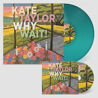 Why Wait! (Jade Vinyl) [Disco de Vinil] por Kate Taylor, capa do álbum