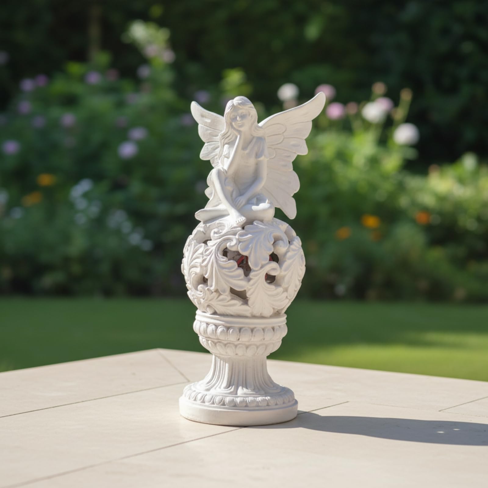 rockible Statue d'ange Inspirant Décoration | Délicat, Ange Protecteur, Paisible, Ornement, pr Patio, Mariage, Ange Mâle