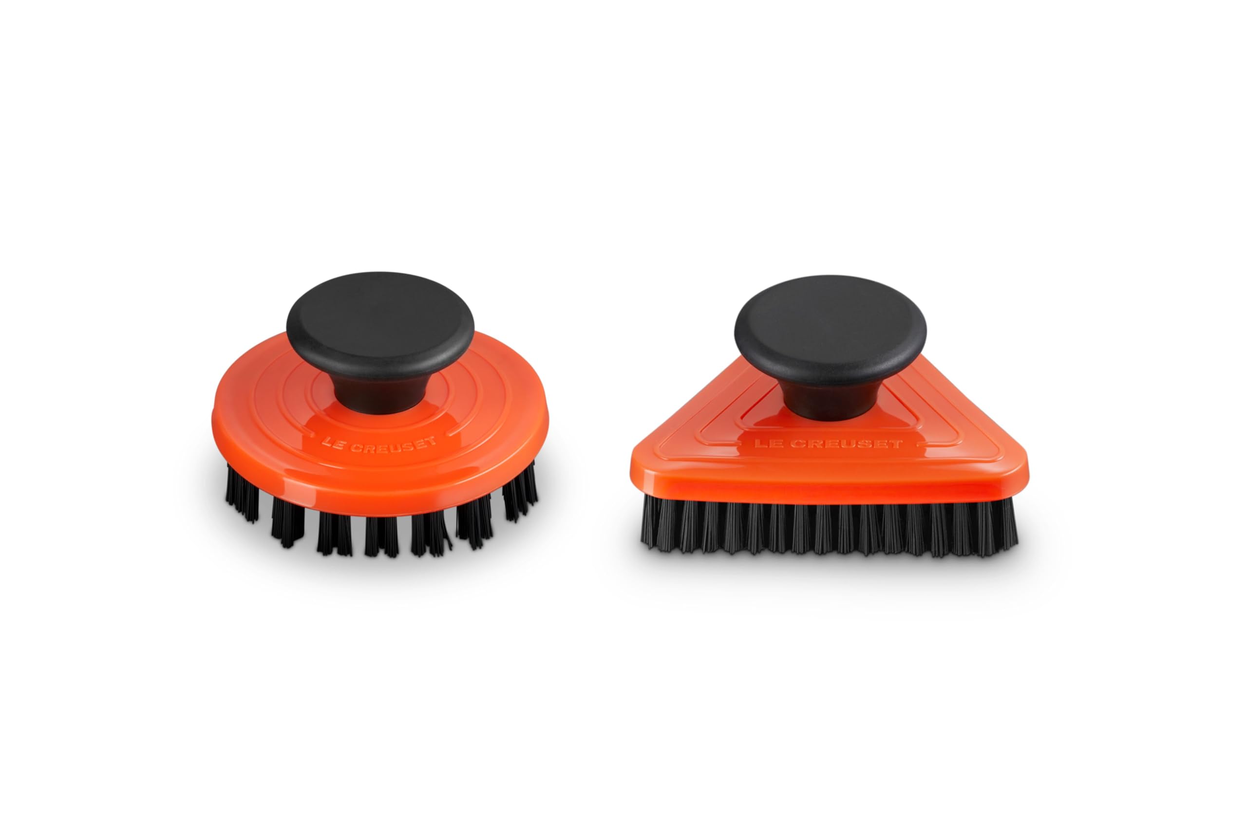 Le Creuset Set of 2 Cleaning Brushes, Flame