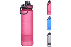 Greenf Water Bottle with Time Marker: Stay Hydrated and Motivated