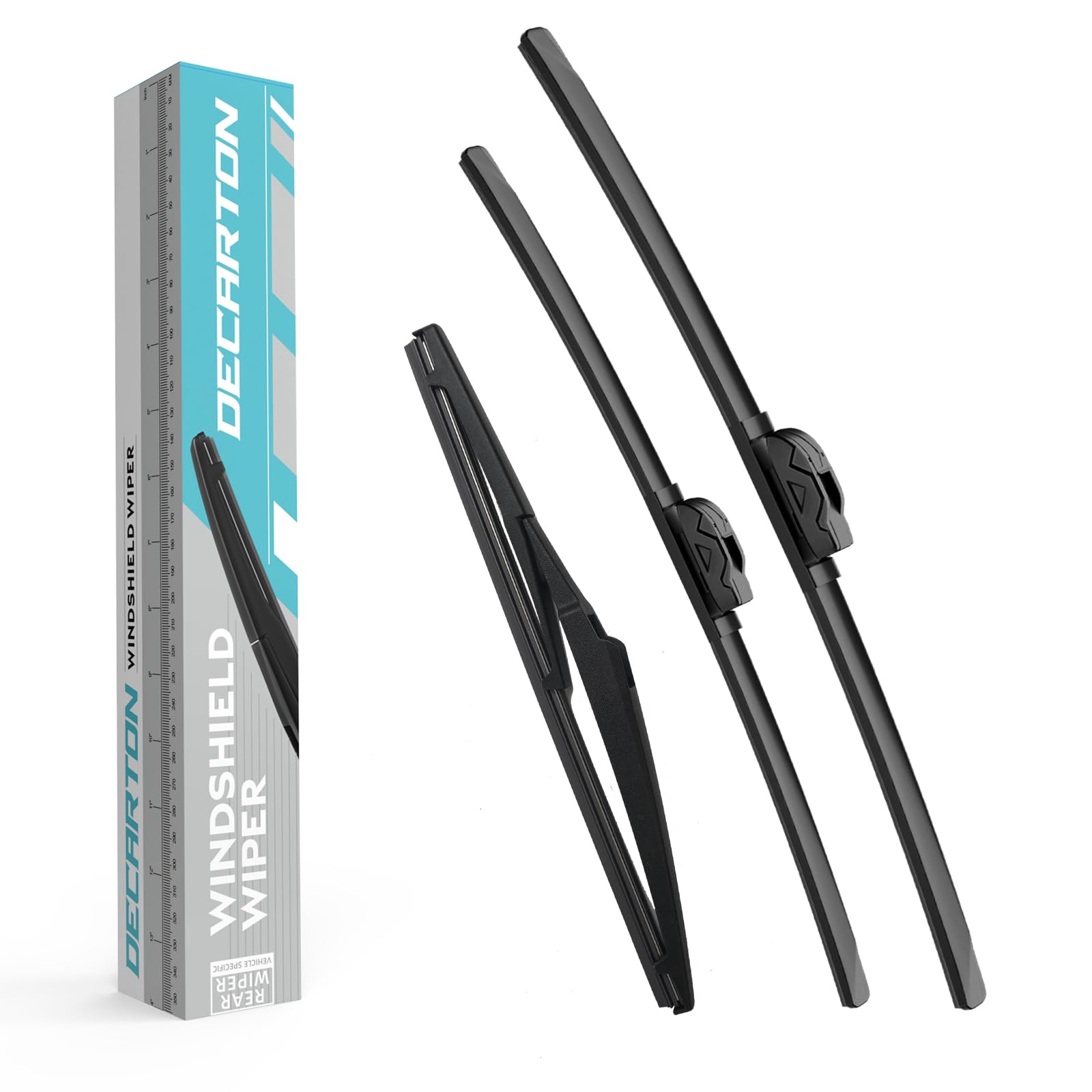 Wiper Blades Replacement for Hyundai Nexo 2019-2021 Windshield Wipers-3 Pieces of Car Front and Rear Window Wiper Blade (26+16+14)