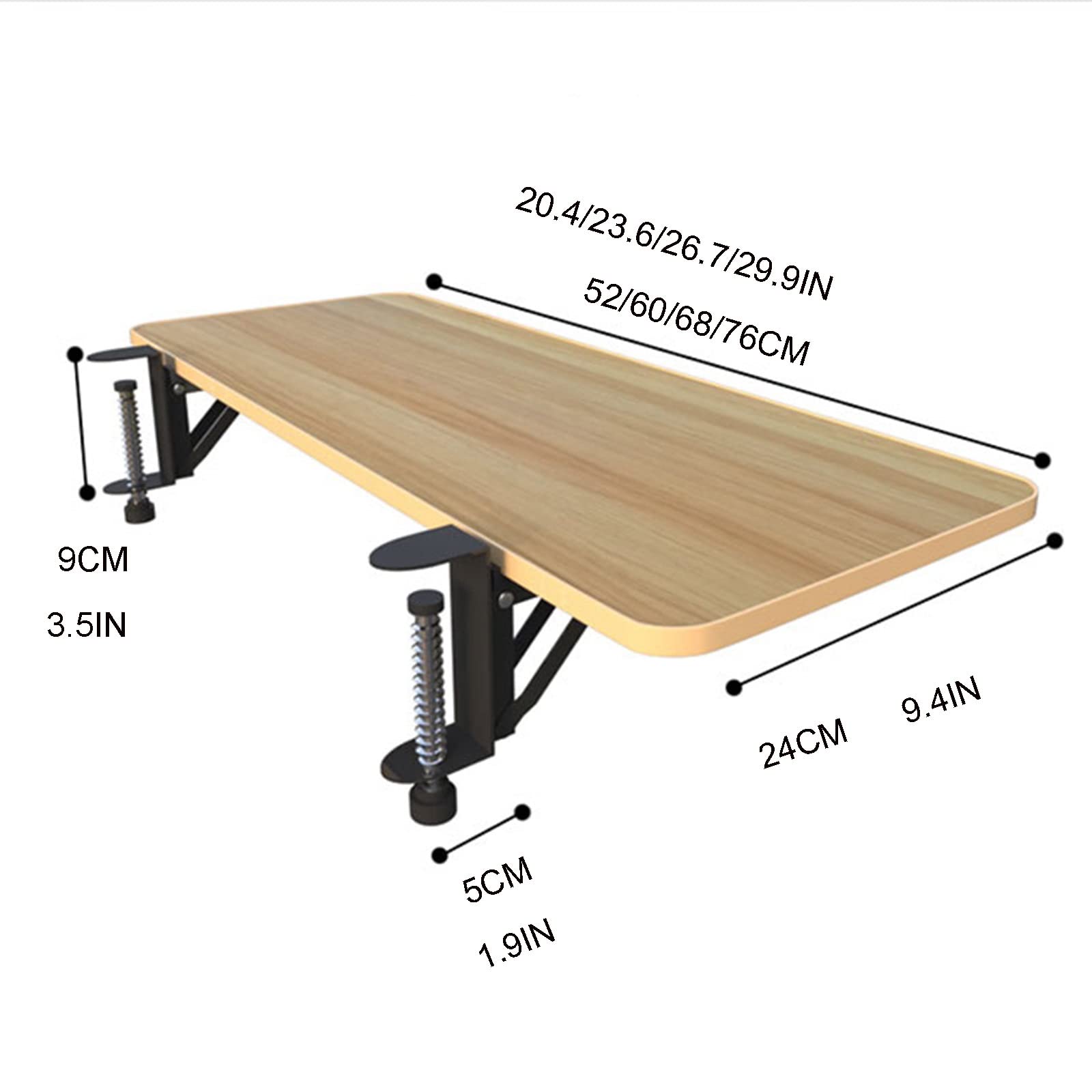 Prolunga Da Scrivania Ergonomica Con Bracciolo – 64x24 Cm, Poggiapolsi Regolabile, Supporto Per Tastiera E Mouse, Pieghevole A 90°, Capacità 15 Kg, Compatibile Con Scrivanie Larghe >30", Nero