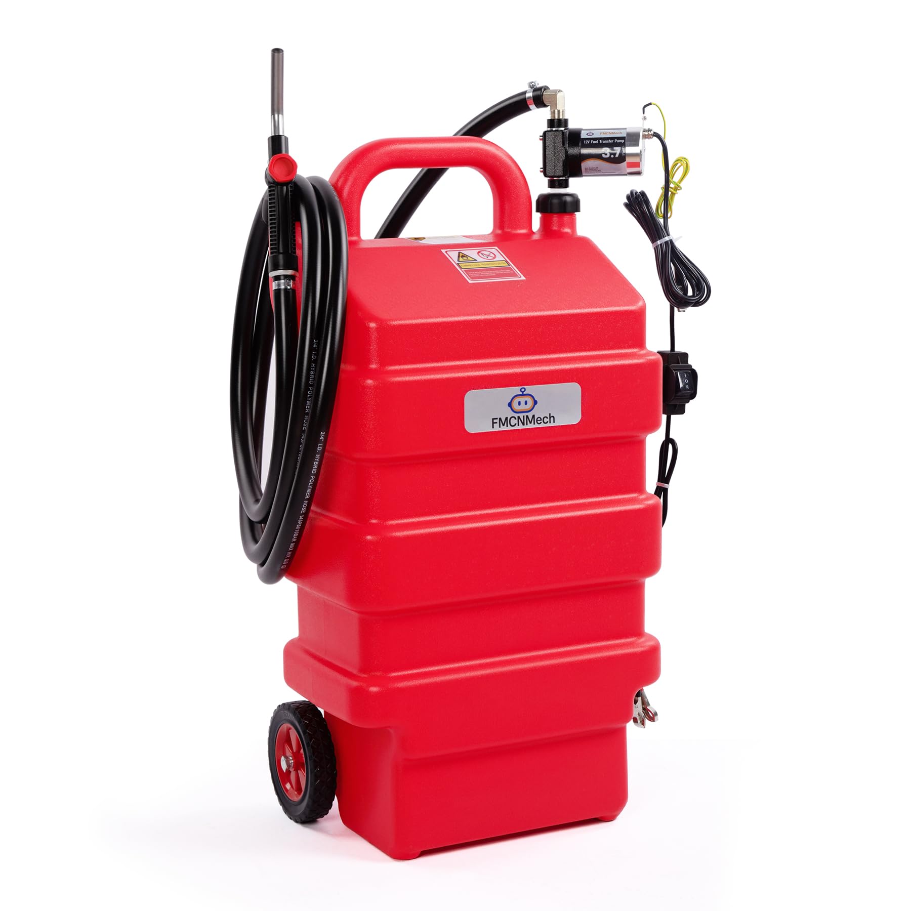 FMCNMech 16 Gallon Fuel Caddy with Electric Pump