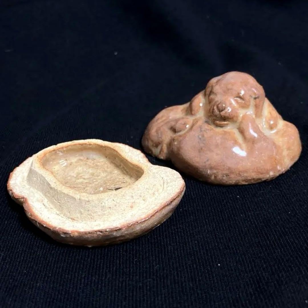 Amazon.co.jp: 萩焼 十三代 坂田泥華作 彩戌香台 人間国宝山口県指定