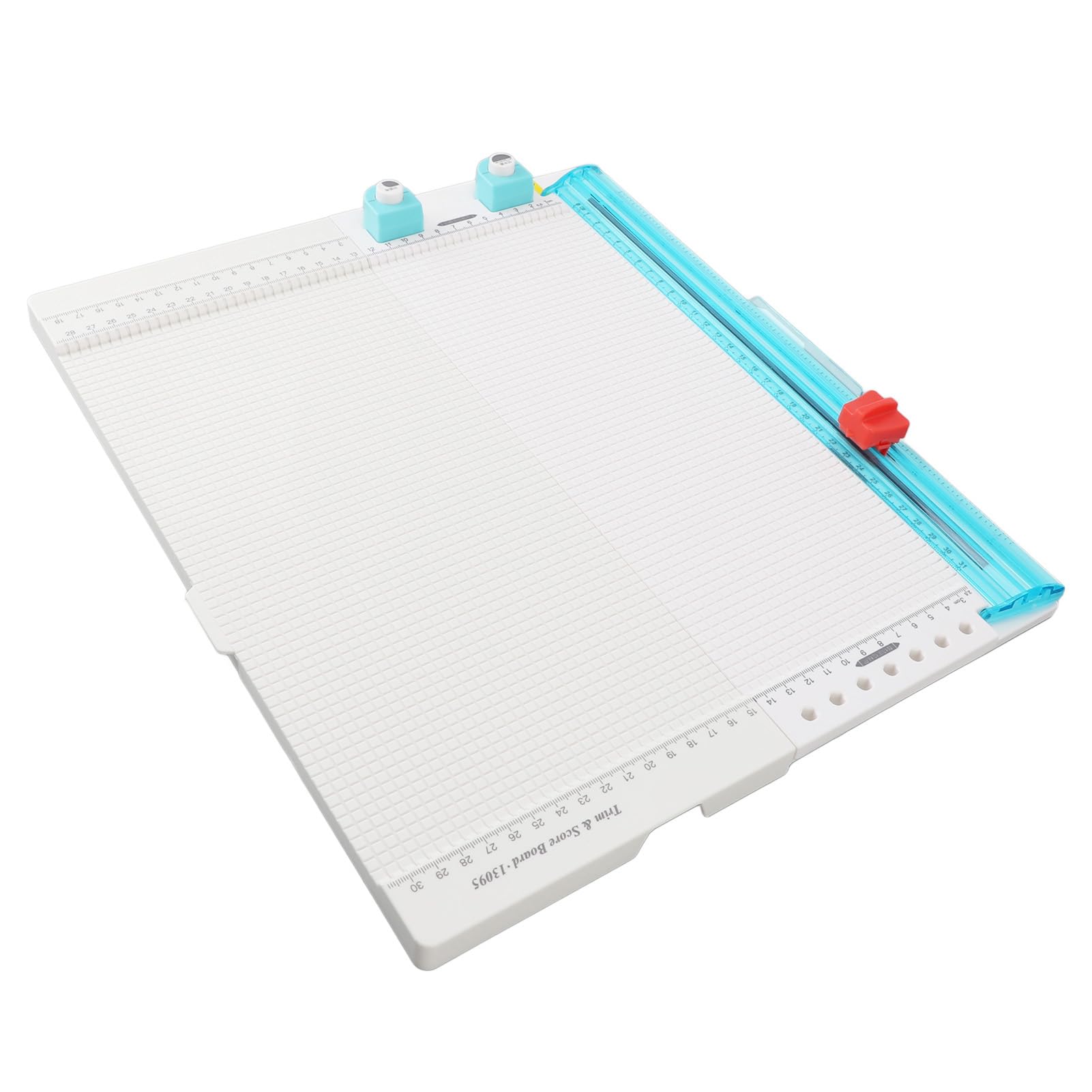 Jiawu Tablica Wycinająca Przycinarka do Papieru, Wielofunkcyjna Przecinarka do Papieru 7 w 1, Tablica Przycinania i Wycinania z Plastikowym Narzędziem Wycinania Kart Projektów Rękodzielniczych