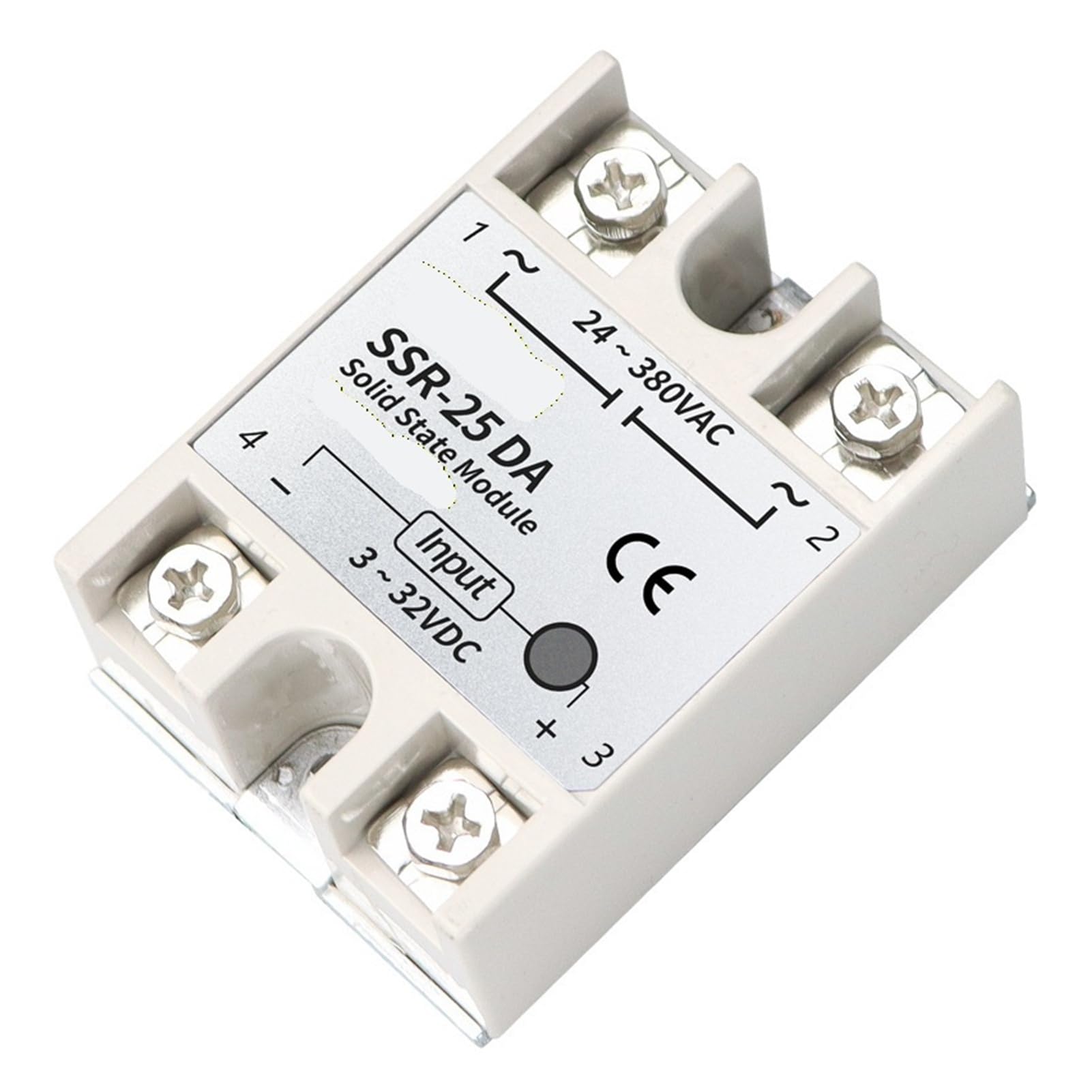 Relais statique SSR-25DA monophasé 25A pour régulation thermique - 2