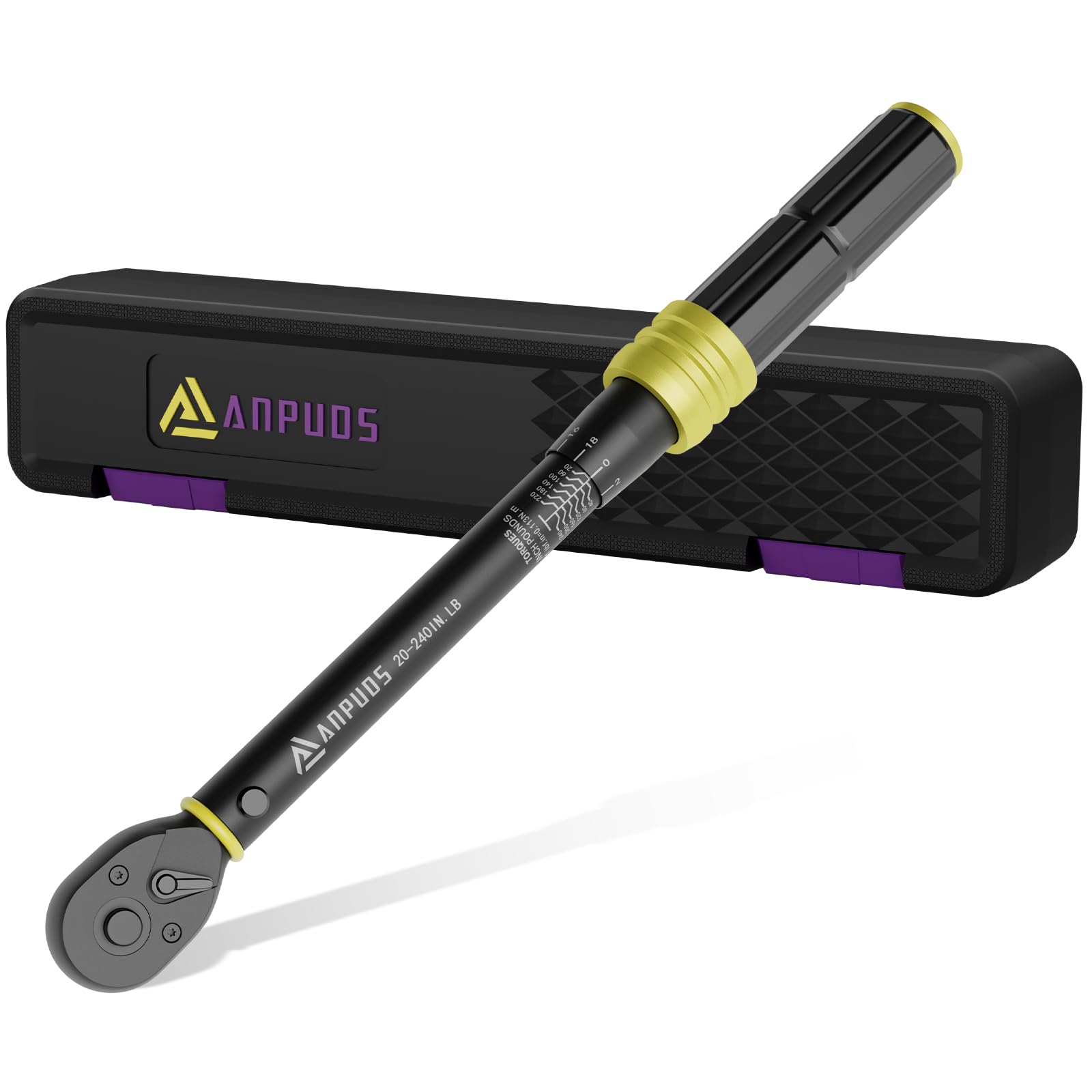 ANPUDS 1/4 Inch Click Torque Wrench