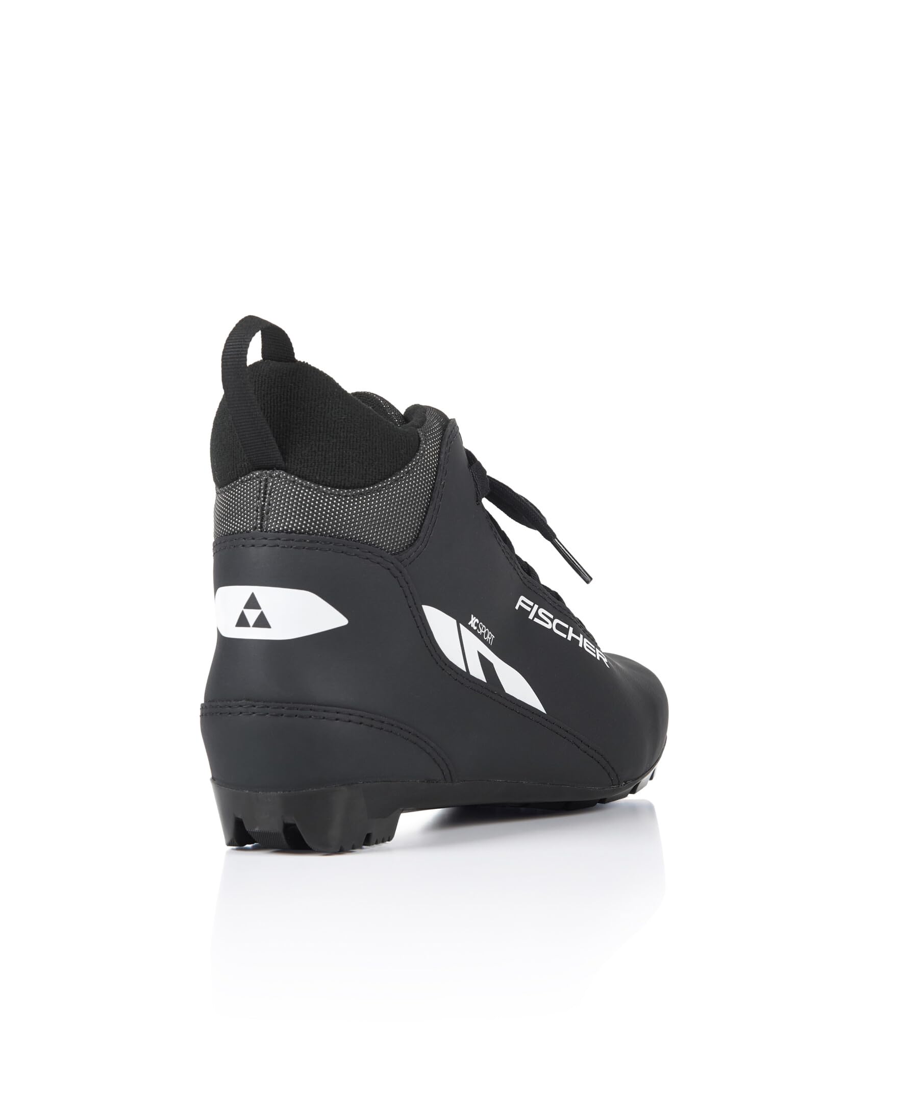 FISCHER XC Sport - Botas de esquí para hombre, cálidas, ligeras, duraderas, cómodas, estables, antideslizantes, de encaje completo, para esquí, deporte, fitness y deportes