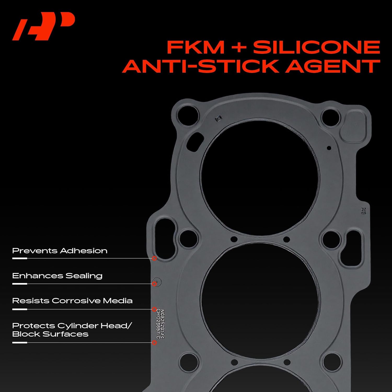 A-Premium L4 2.5L Engine Cylinder Head Gasket Compatible with Toyota Camry 2012-2017, RAV4 2016-2018, Avalon 2013-2018 & Lexus ES300h 2013-2018, NX300h 2015-2021, Multi-Layer Steel