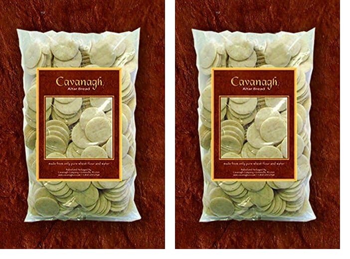 Vista 3 de Comunión - Obleas Blancas - Diseño de cruz (1 - 1/8") - Paquete de 500