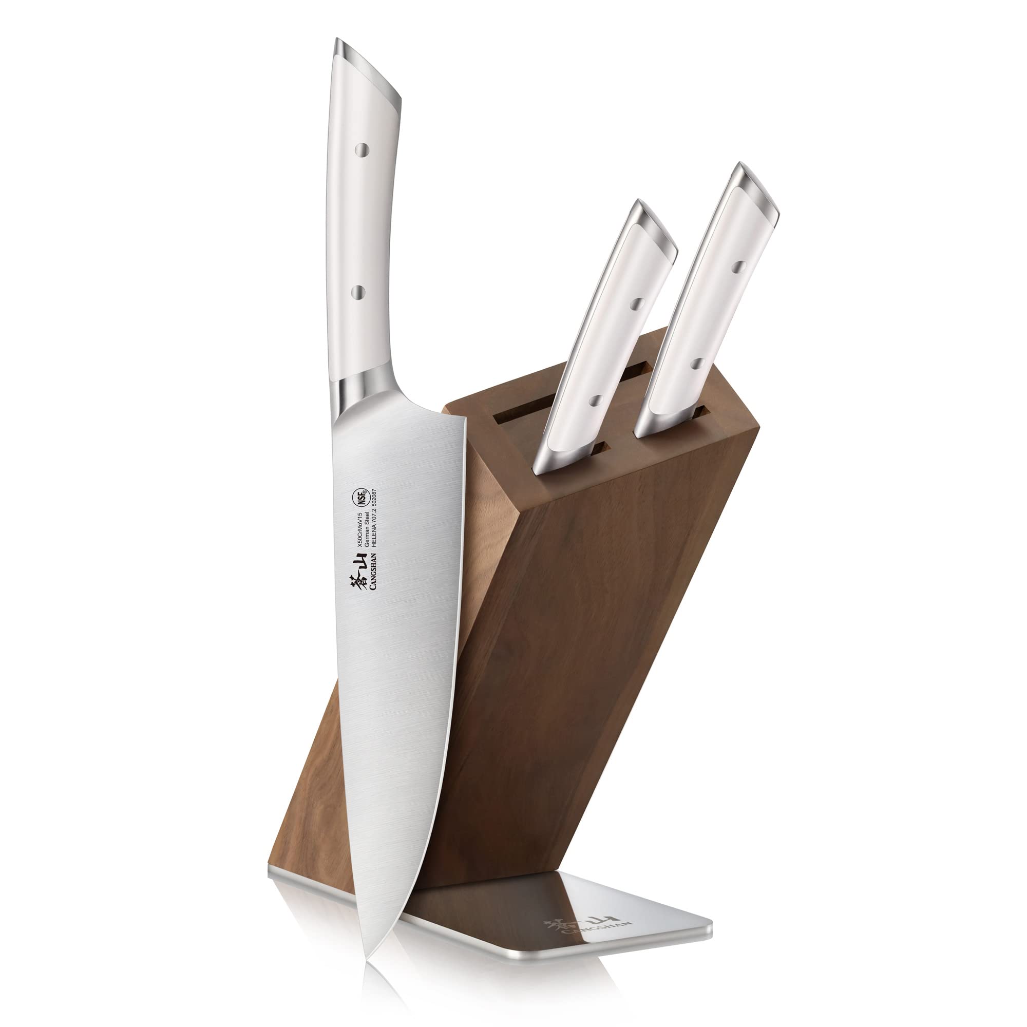 Photo 1 of Cangshan Helena 4-Piece Knife Block Set