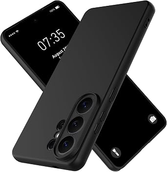 Silicone Case for Samsung Galaxy S26 Ultra, Durable and Stylish Drop Tested Soft Silicone Gel Rubber Slim Fit Shockproof Protection Phone Cover for Samsung Galaxy S26 Ultra Black