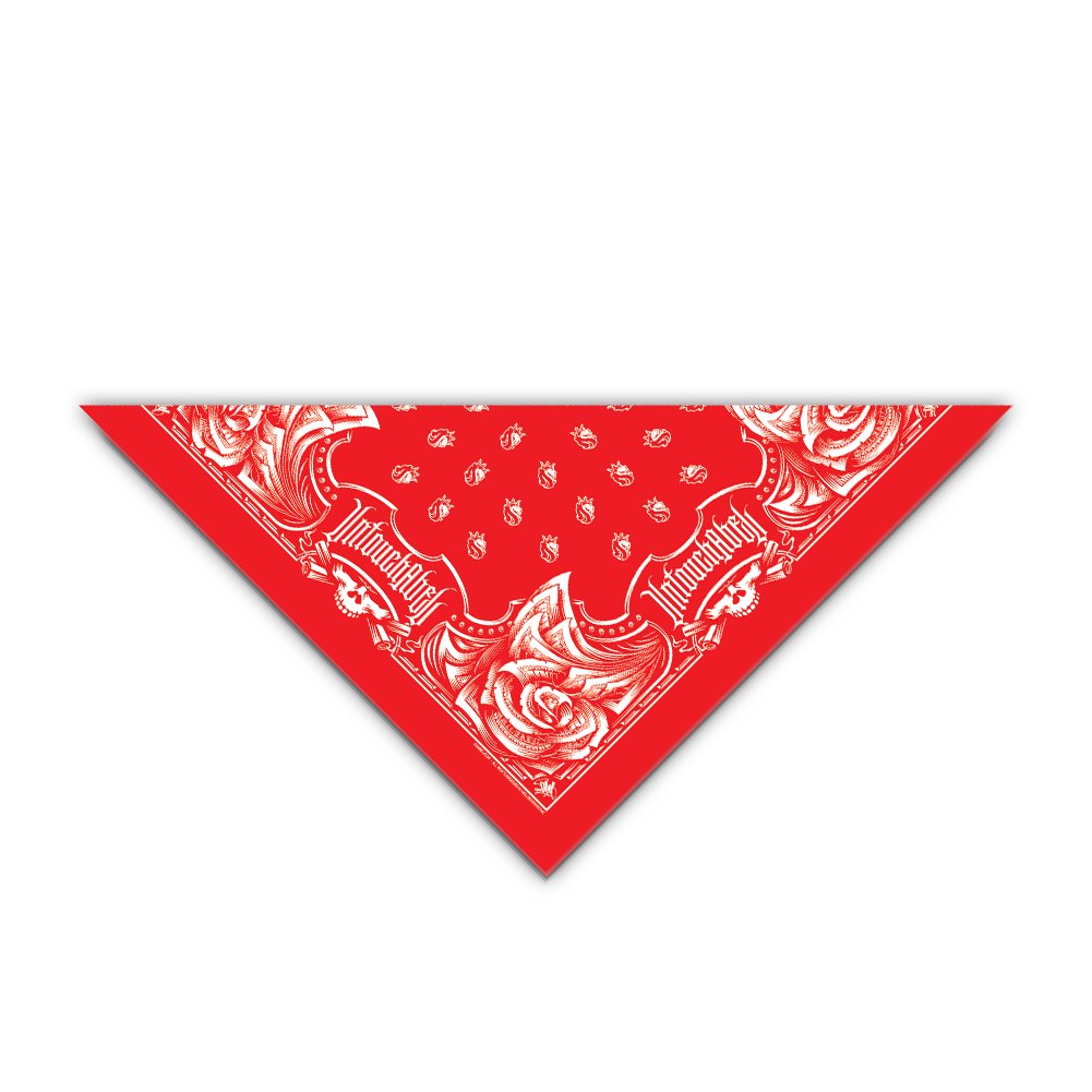 OGABELMoney Rose Bandana Red, Red, One size