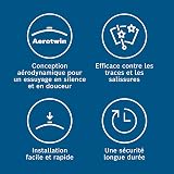 Bosch Wiper Blade Aerotwin AM468S, Length: 650mm/400mm – Set of Front Wiper Blades - Only for Left-Hand Drive (EU) - 4