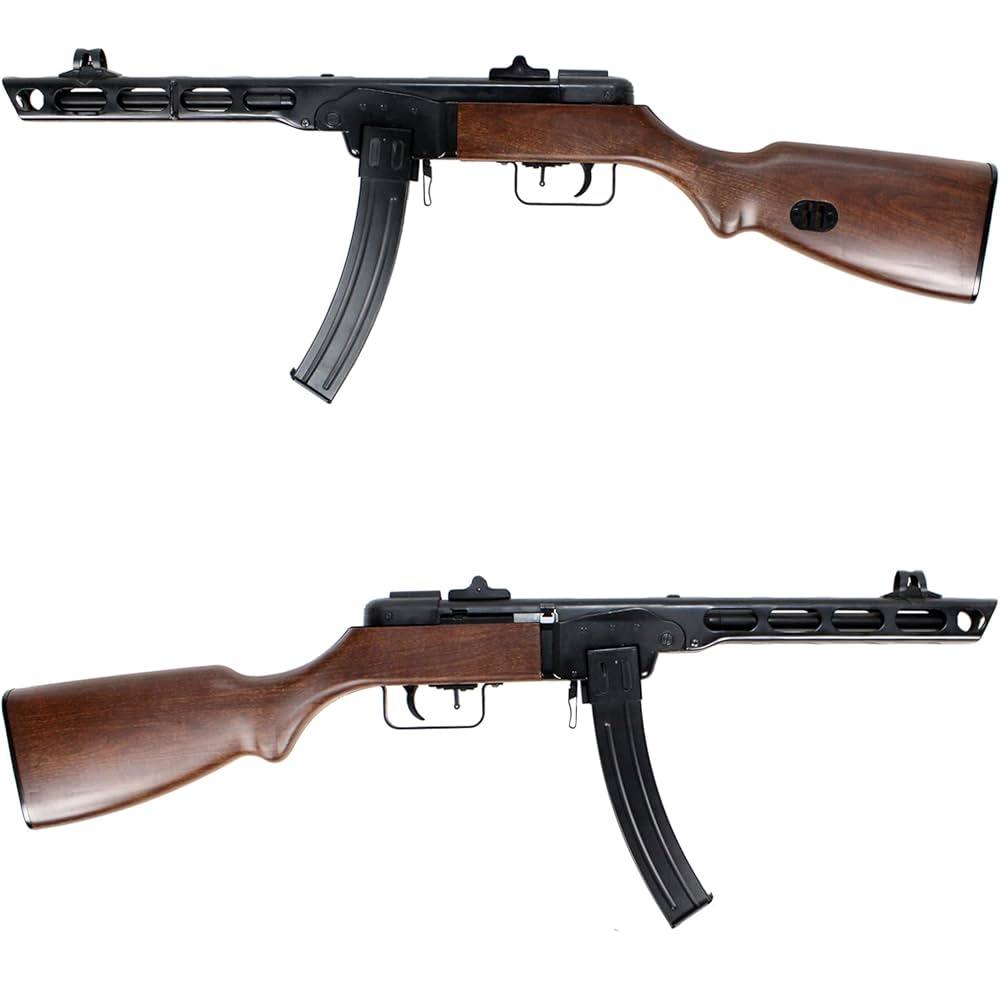Amazon.co.jp: S&T PPSH-41 ＆フェイクウッド 電動ガン : ホビー
