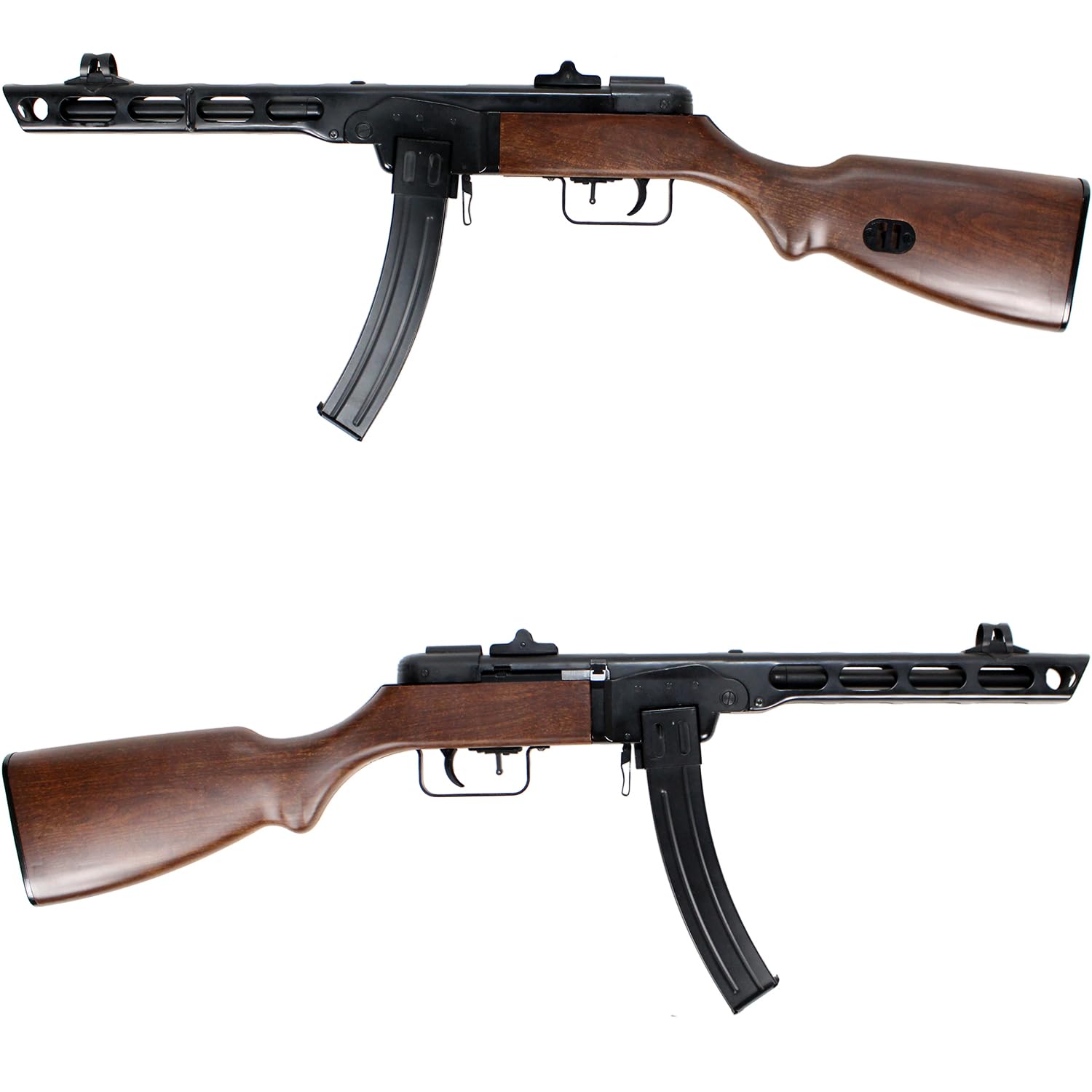 Amazon.co.jp: S&T PPSH-41 ＆フェイクウッド 電動ガン : ホビー
