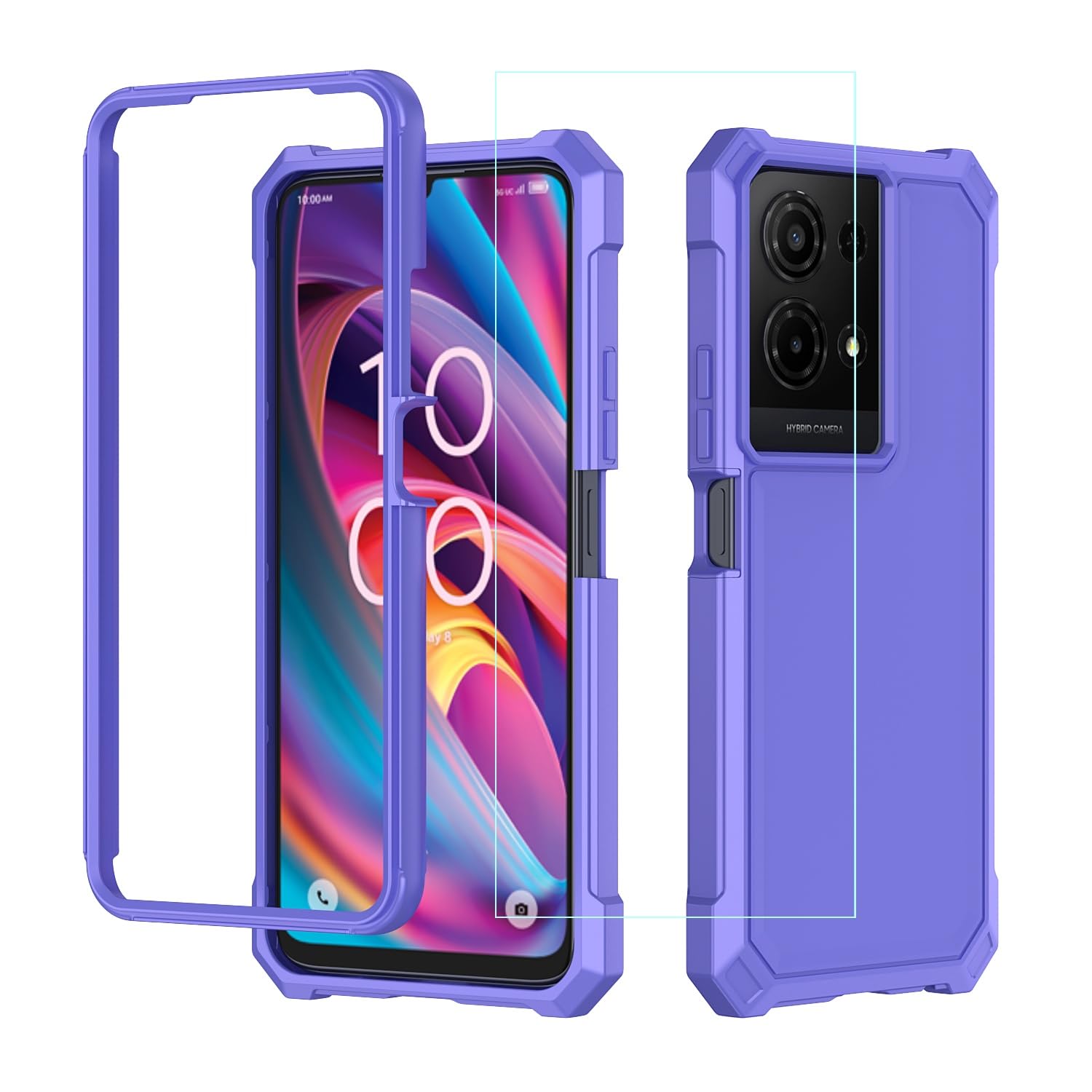 Amazon.com: for TCL K32/K33 5G Phone Case with Screen Protector