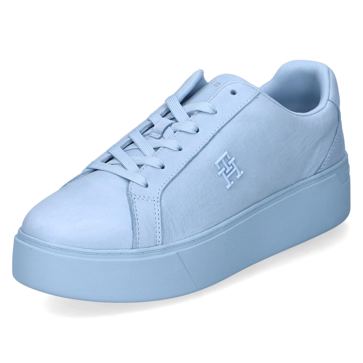 Tommy Hilfiger Zapatillas bajas de mujer con cordones/Mocasines Deportivos Azul Atoño