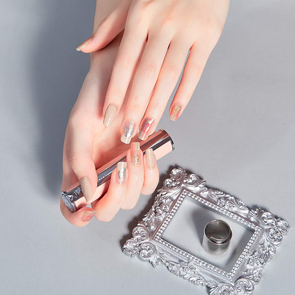 Amazon.co.jp: HERAXI ネイルシール 手の爪 20Pcs 爪やすり付き