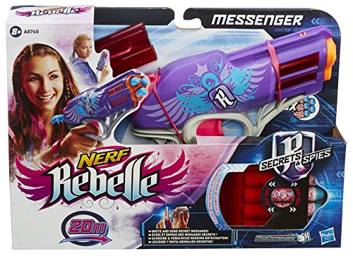 NERF Hasbro A8760EU5 - Rebelle Messenger, Spielzeugblaster