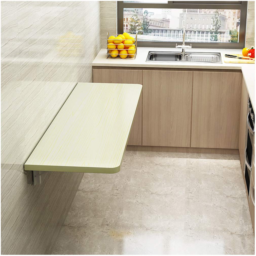 Bureau convertible pratique table murale pliante pour chambre et cuisine