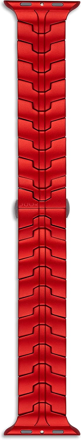 JUUK Vitero Aluminum Alloy Bracelet for Apple Watch 44/45/46/49mm | Matte Finish | Anodized | Double Push Button Butterfly Buckle