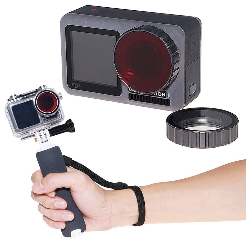 DJI - 美品 DJI OSMO ACTION 本体 アクセサリー多数 水中撮影フィルター Amazon | GLIDER DJI Osmo Action用アクセサリー レンズ