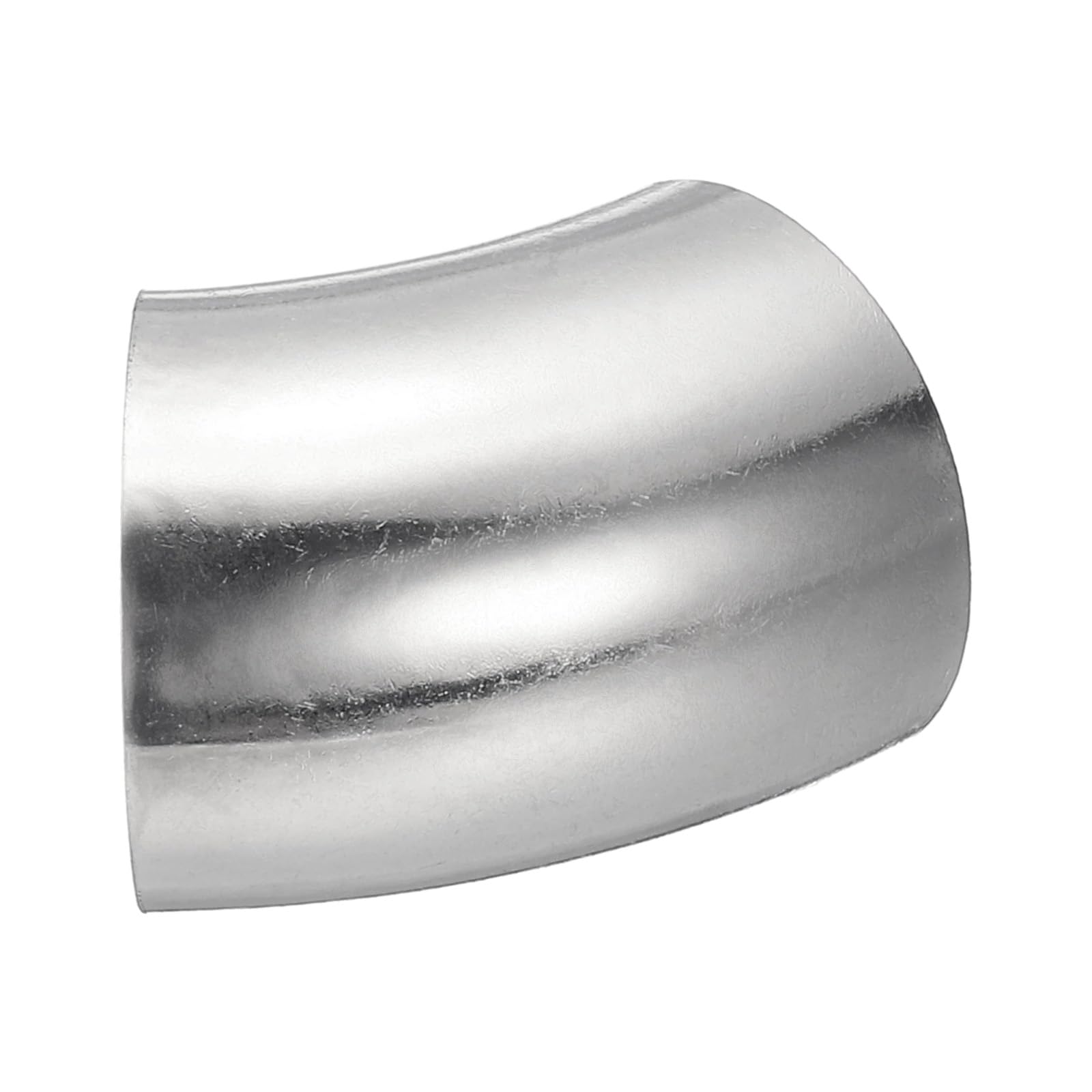 Coude Mandriné 45° Acier Inox 304 - 63 Mm OD - Pour Tuyauterie échappement, HVAC, Industrie Alimentaire