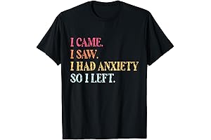 i came i saw i had anxiety so i left mug