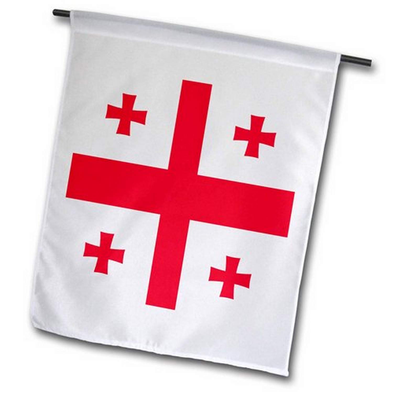 Amazon.com : 3dRose fl_158284_2 Flag of Georgia Georgian Red