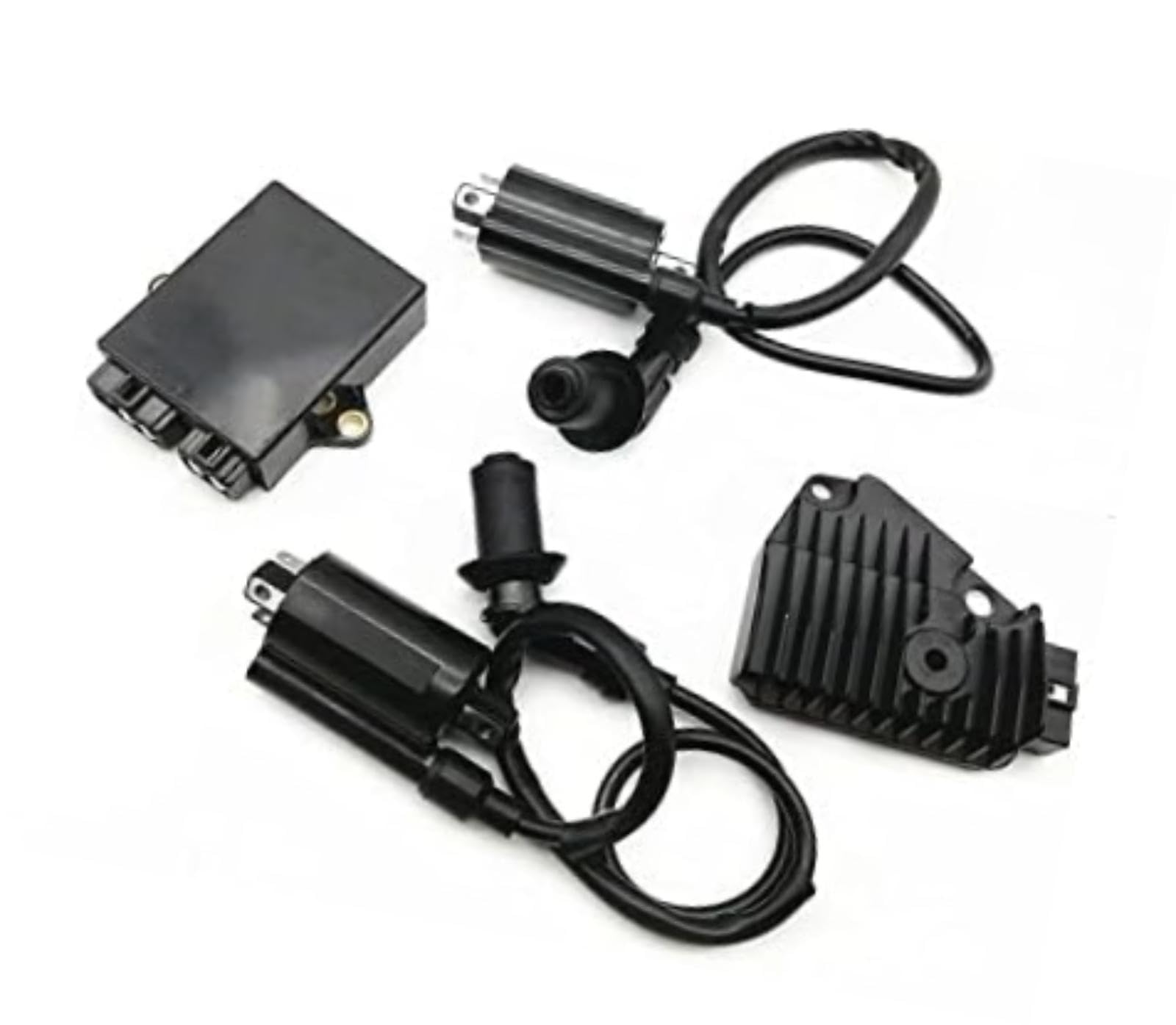 Wivplex Regolatore della bobina di accensione per moto, per Xv250, V-250, Virago, per Vento, V, Thunder, Colt, Lf250 - Componenti ad alte prestazioni Bobina di accensione per moto (XV250 SET)
