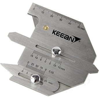 KEEAN Universal Multipurpose Welding Gauge for Weld Bore Angle Depth With High Accuracy