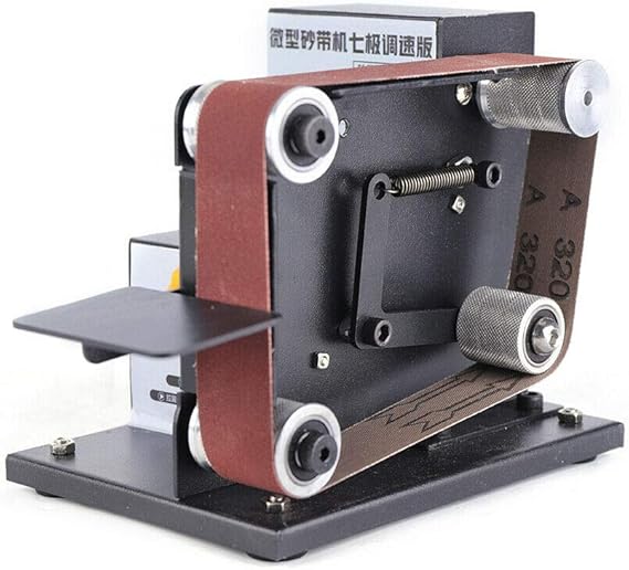 Mini Belt Sander Belt Polishing Machine DIY Belt Grinder Edge Sharpener