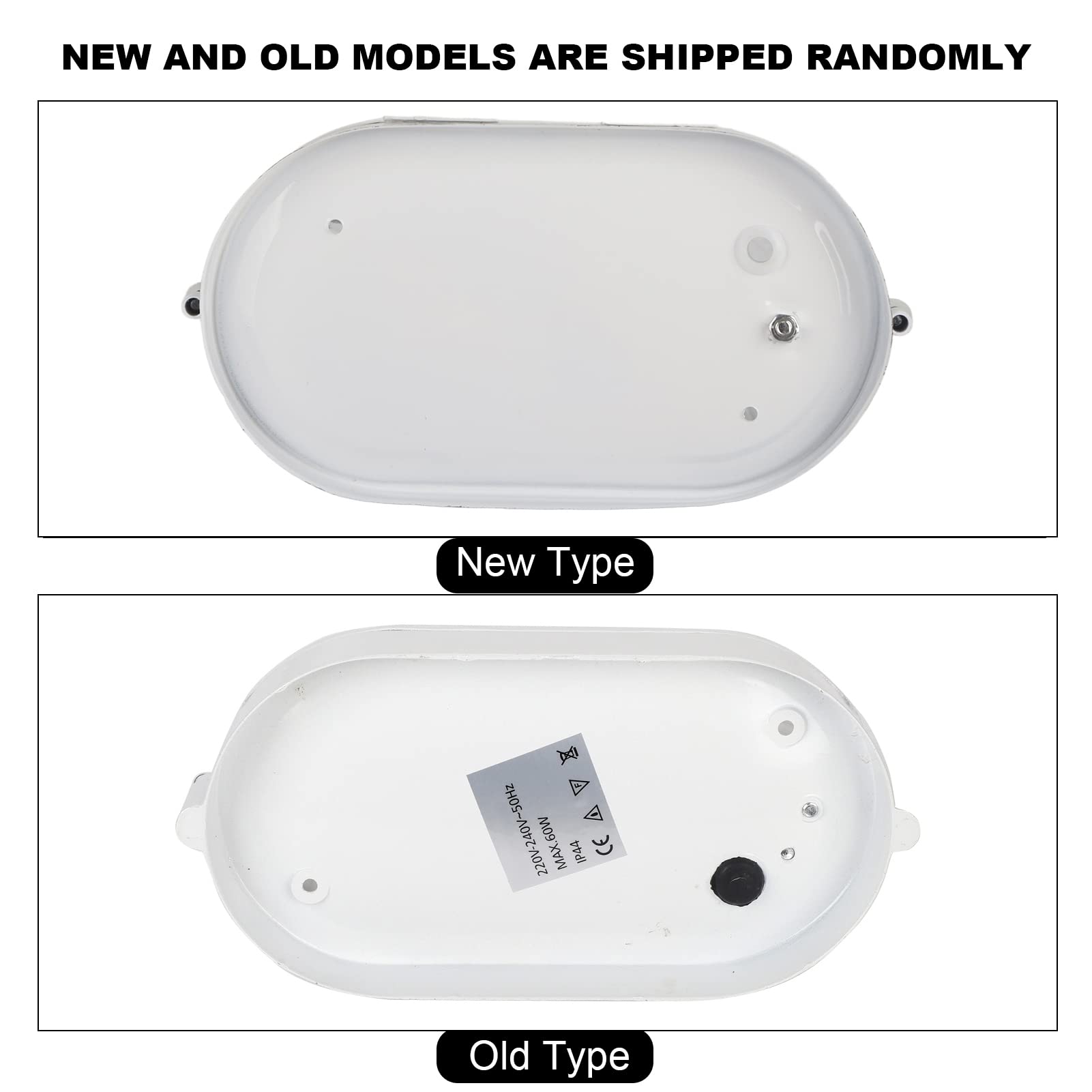 Lampe anti-explosion E27 60 W pour sauna blanc chaud ovale étanche résistante à la chaleur