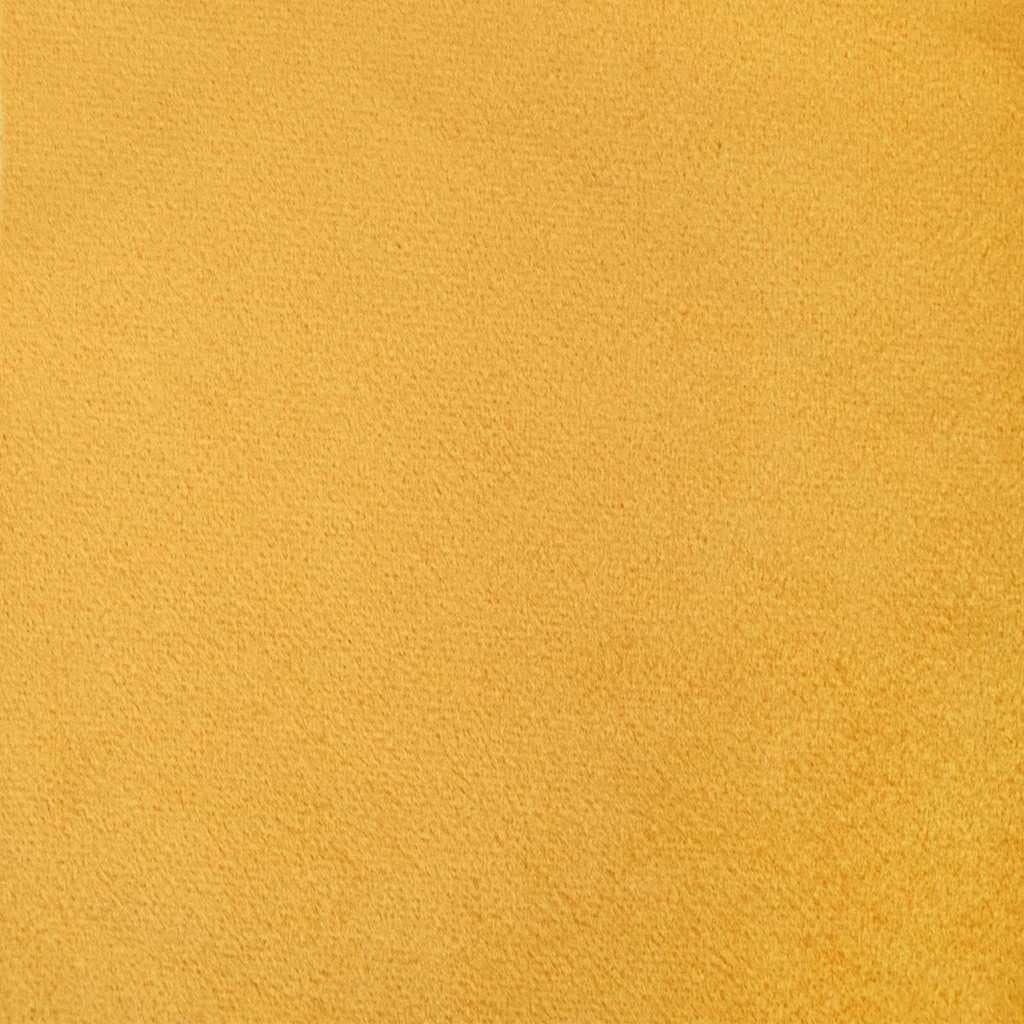 Verdunkelungsvorhänge 2er Set Senfgelb Samt, 140 x 140 cm, blickschutz Vorhang mit Stoffschlaufen, für Schlafzimmer Wohnzimmer innen, ruhige Raumstimmung durch Lichtblockierung