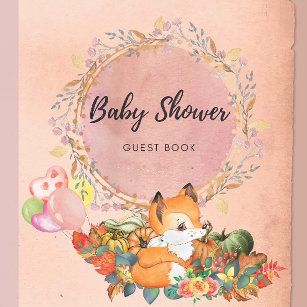Baby Shower Guestbook: Autumn Edition
