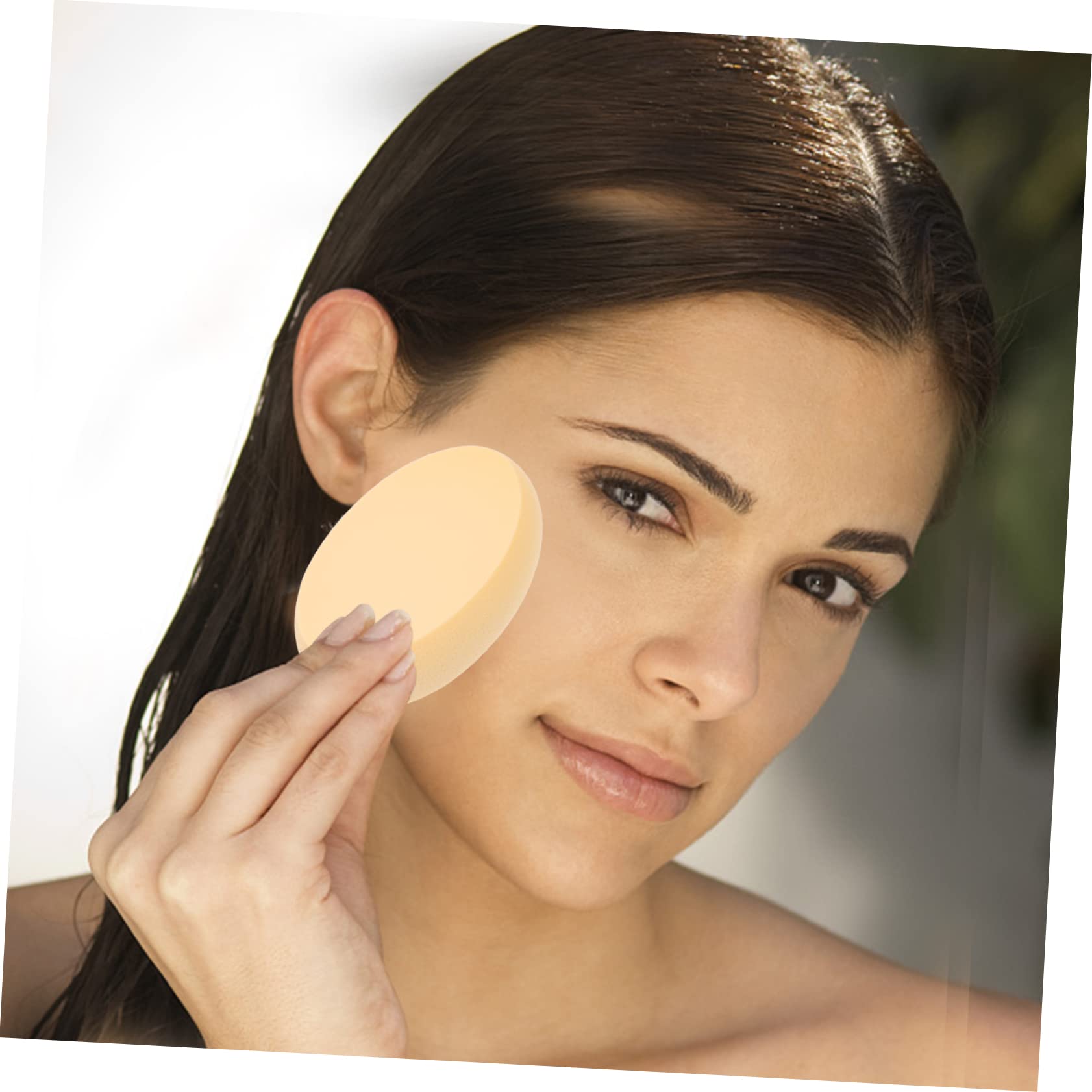 FRCOLOR 30stücke Teiliges Ovaler Makeup Puff Strapazierfähige Make-up Schwämme Für Puder Und Flüssigkeit Für Natürliche Foundation-anwendung Feucht Und Trockenanwendung Elastisch